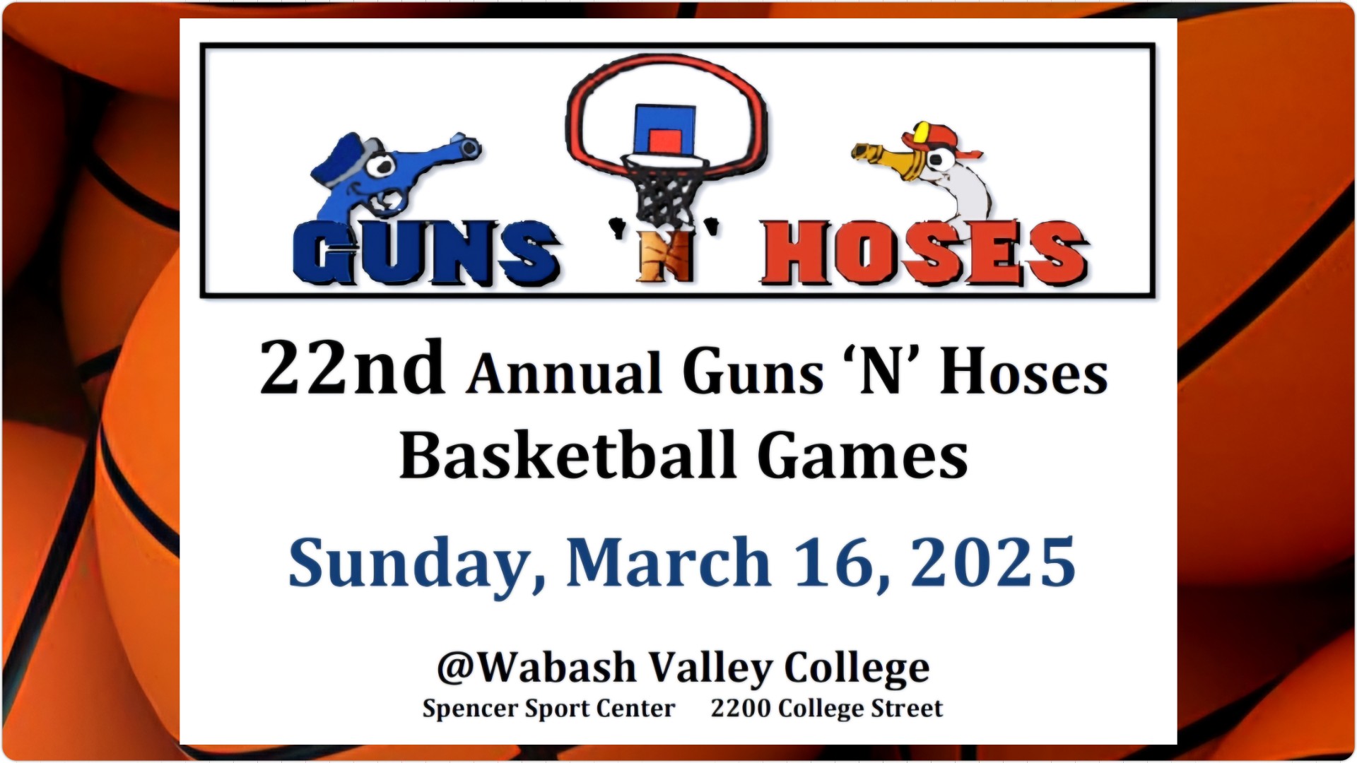 Guns-N-Hoses Basketball Game